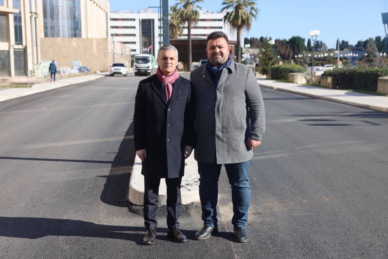 BAŞKANIMIZ VALİ ALİ YAZAR VE DTM SOKAKLARINDA TAMAMLANAN ÇALIŞMALARI YERİNDE İNCELEDİ