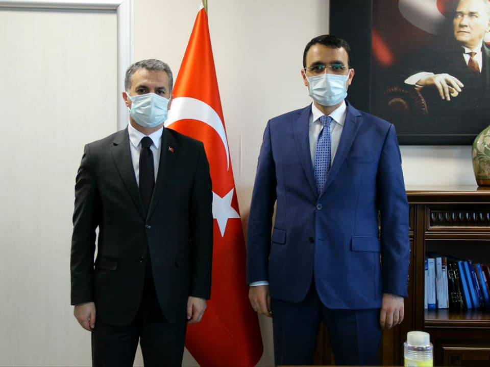 Başkanımız Trabzon Sosyal Güvenlik İl Müdürü Erdem Akbay'ı Ziyaret Etti