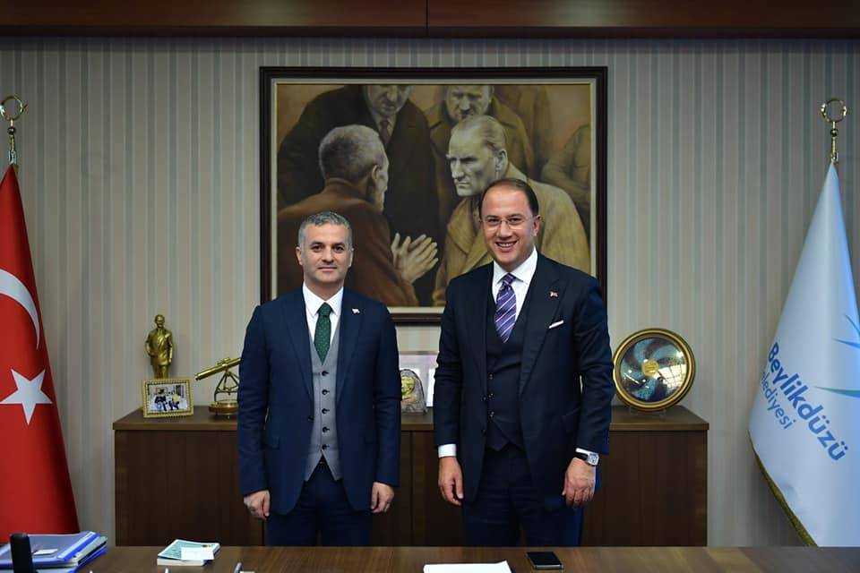 BAŞKANIMIZ BEYLİKDÜZÜ BELEDİYE BAŞKANINI ZİYARET ETTİ