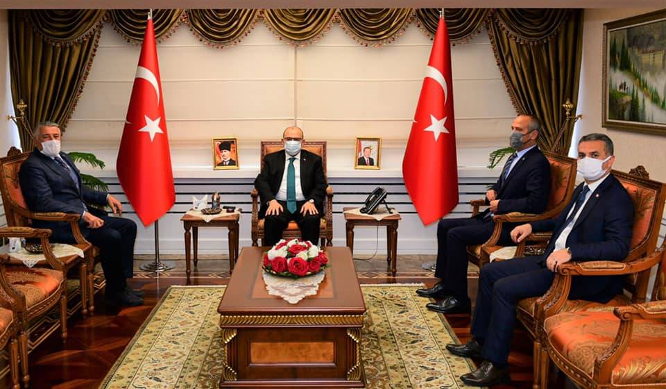 Başkanımız Trabzon Valisi İsmail Ustaoğlu'na Taziye Ziyaretinde Bulundu 