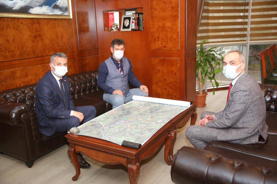 Başkanımız Şehir Plancısı Ercan Şen'den Brifing Aldı