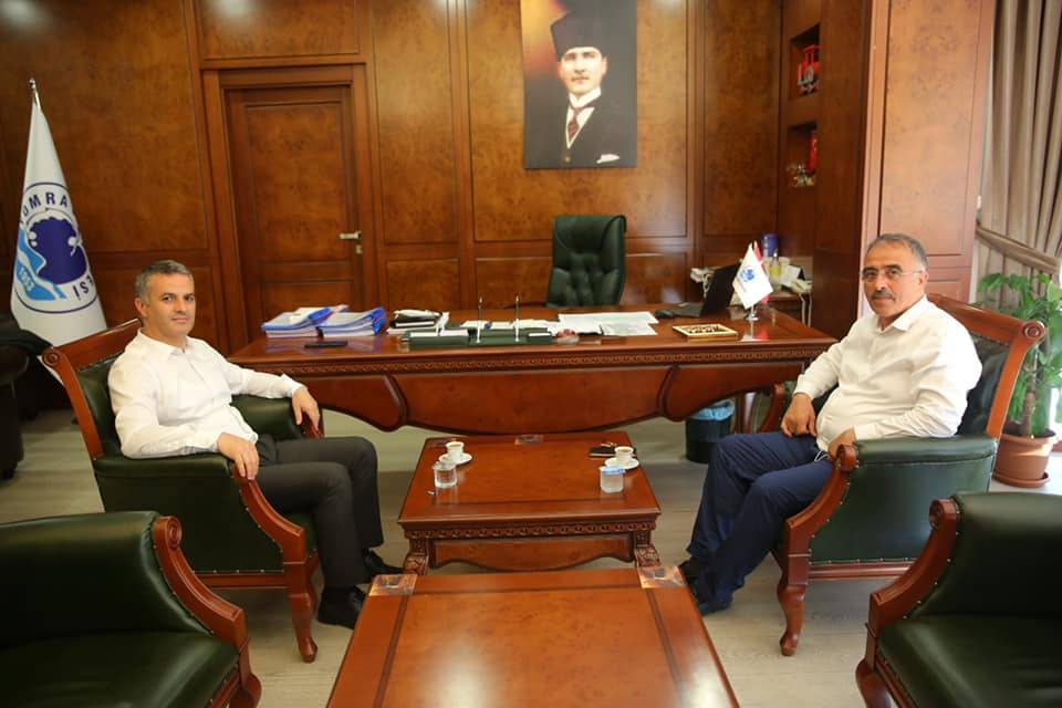 Mustafa Canlı'dan Başkanımıza Ziyaret