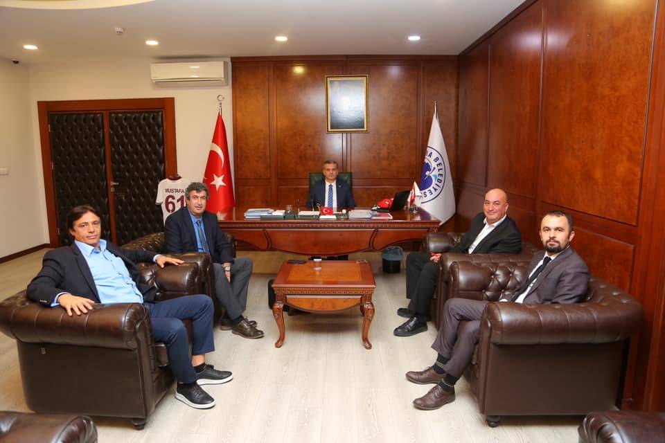 Novotel Genel Müdürü Cem Bora Sevim Başkanımızı Ziyaret Etti