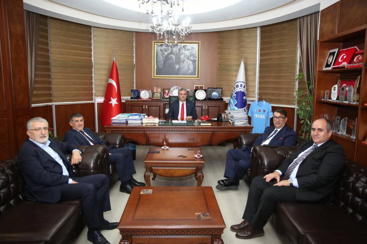 TRABZON DÜNYA TİCARET MERKEZİ YÖNETİMİ ZİYARETİ