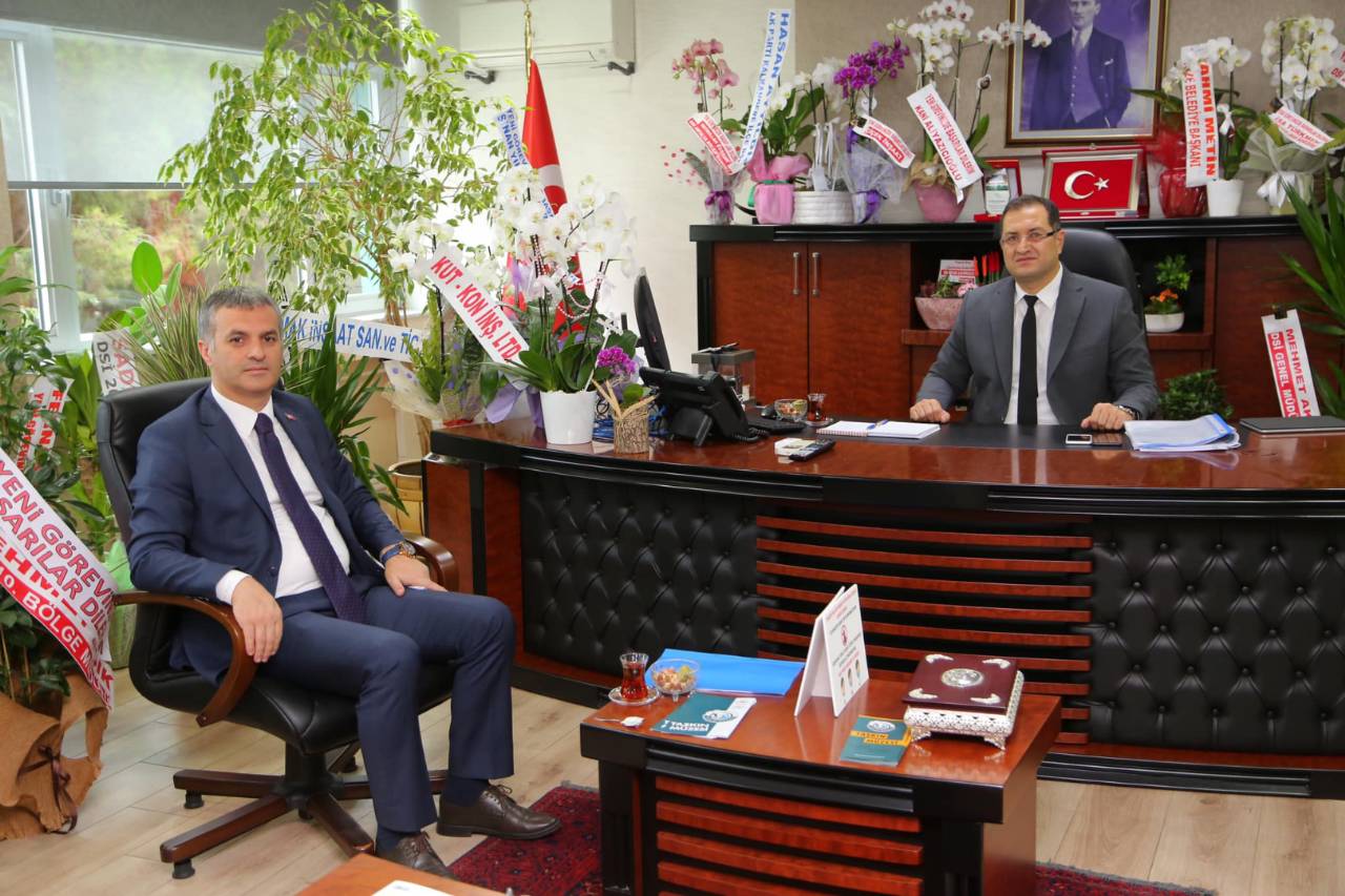 Başkanımız DSİ Bölge Müdürü Cengiz Han Kılıçaslan'ı Ziyaret Etti