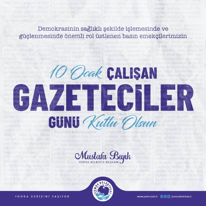 Çalışan Gazeteciler Günü 