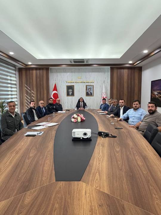 BAŞKAN YARDIMCIMIZ İLÇE SPOR GÜVENLİK KURULU TOPLANTISINA KATILDI