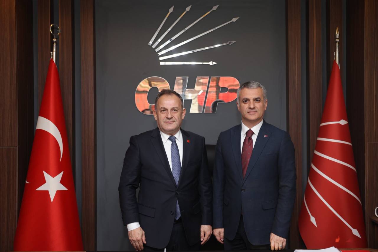 BAŞKANIMIZ CHP İL VE İLÇE YÖNETİMİMİZDEN NEZAKET ZİYARETİ