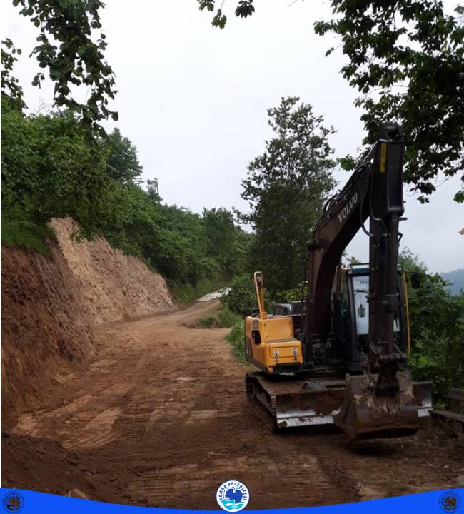 YOL GENİŞLEME ÇALIŞMASI