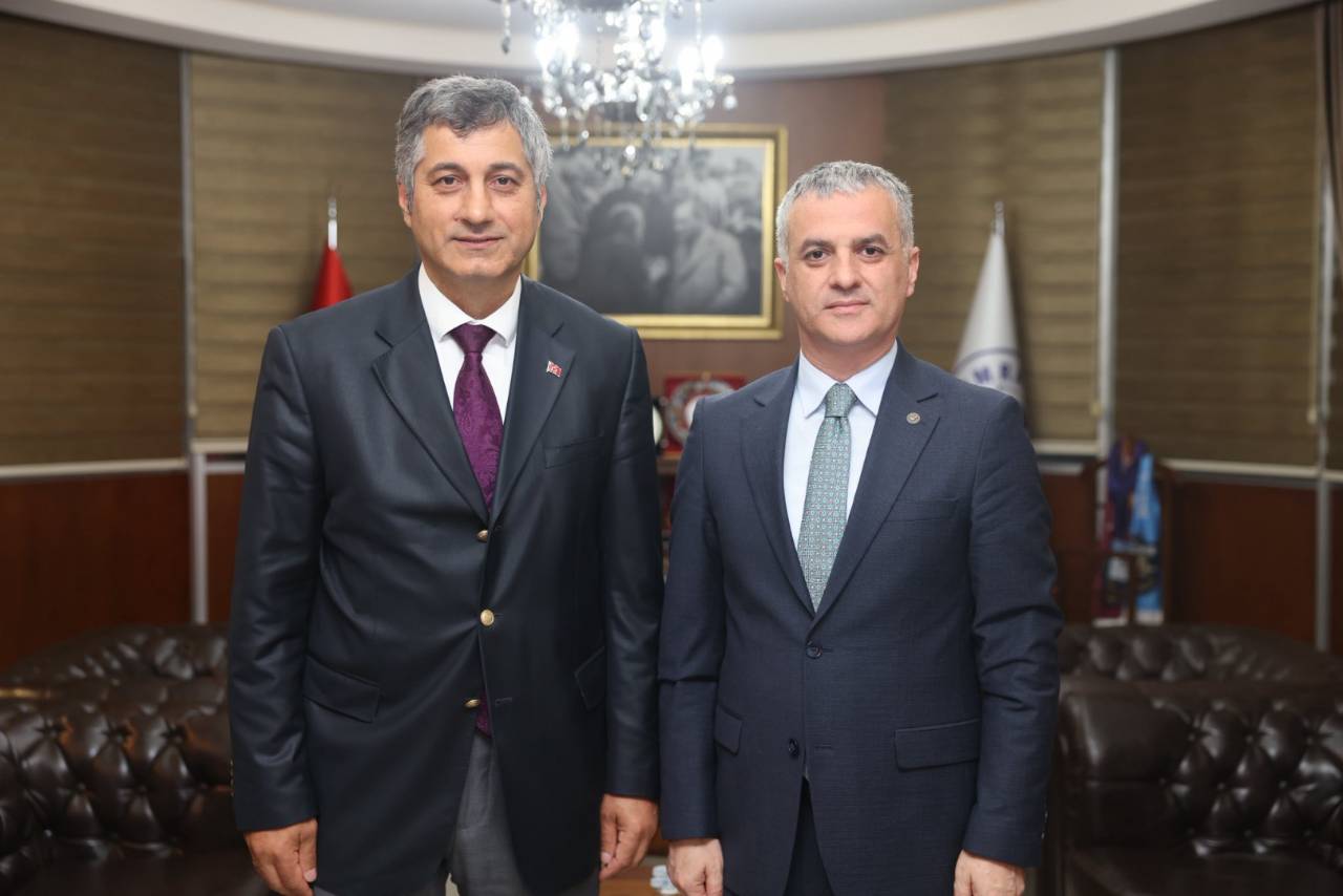 TMMOB JEOFİZİK MÜHENDİSLERİ ODA YÖNETİMİNDEN BAŞKANIMIZA ZİYARET