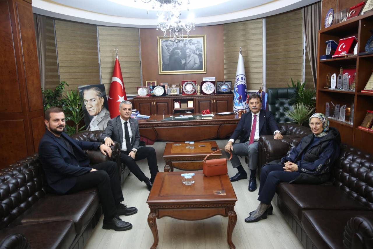 AK PARTİ ORTAHİSAR BELEDİYE BAŞKAN ADAYI BAŞKANIMIZA HAYIRLI OLSUN ZİYARETİNDE BULUNDU