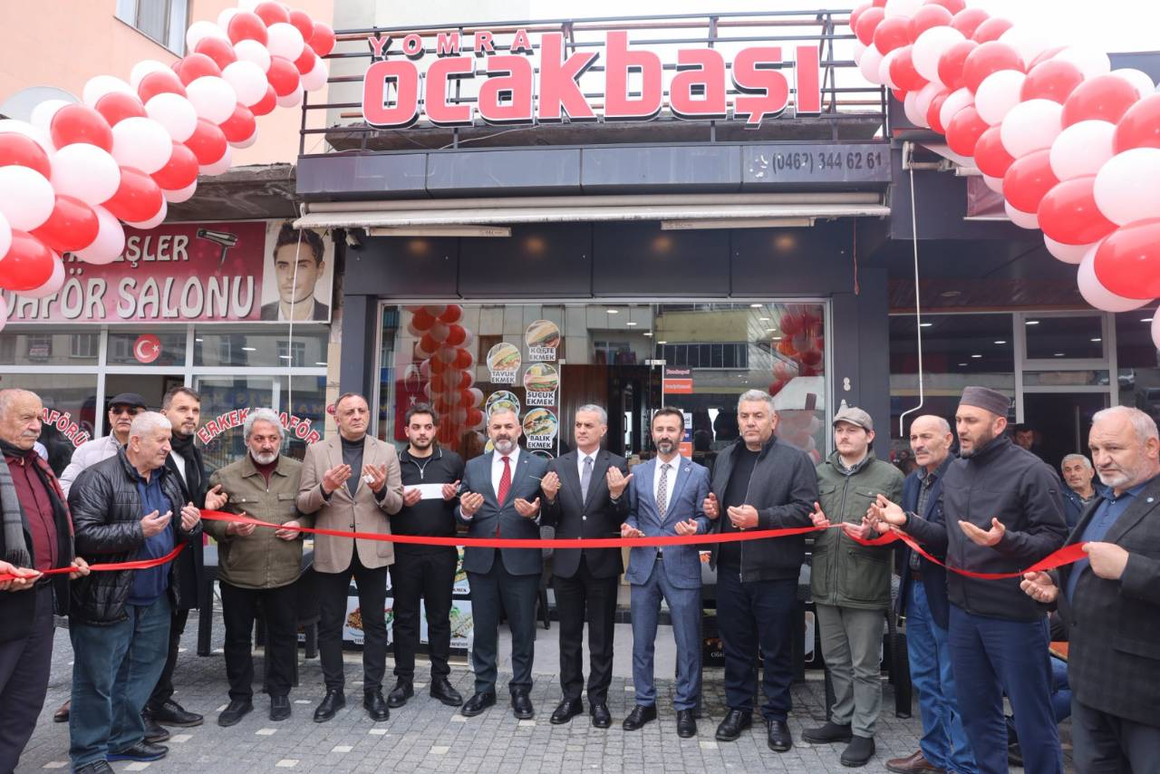 BAŞKANIMIZ "OCAKBAŞI KEBAP" IN AÇILIŞINI GERÇEKLEŞTİRDİ