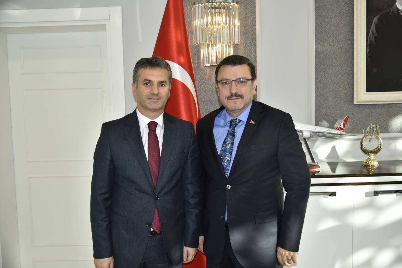 Ortahisar Belediye Başkanı Ahmet Metin Genç'e Ziyaret