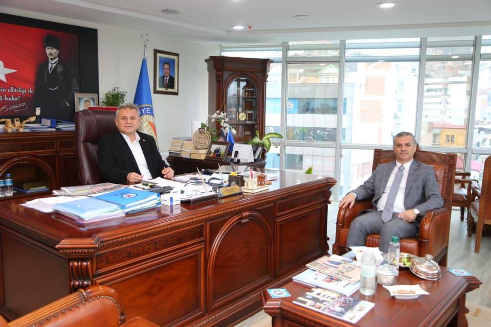 BAŞKANIMIZ TÜRKİYE YOL İŞ SENDİKASI TRANZON ŞUBESİNİ ZİYARET ETTİ