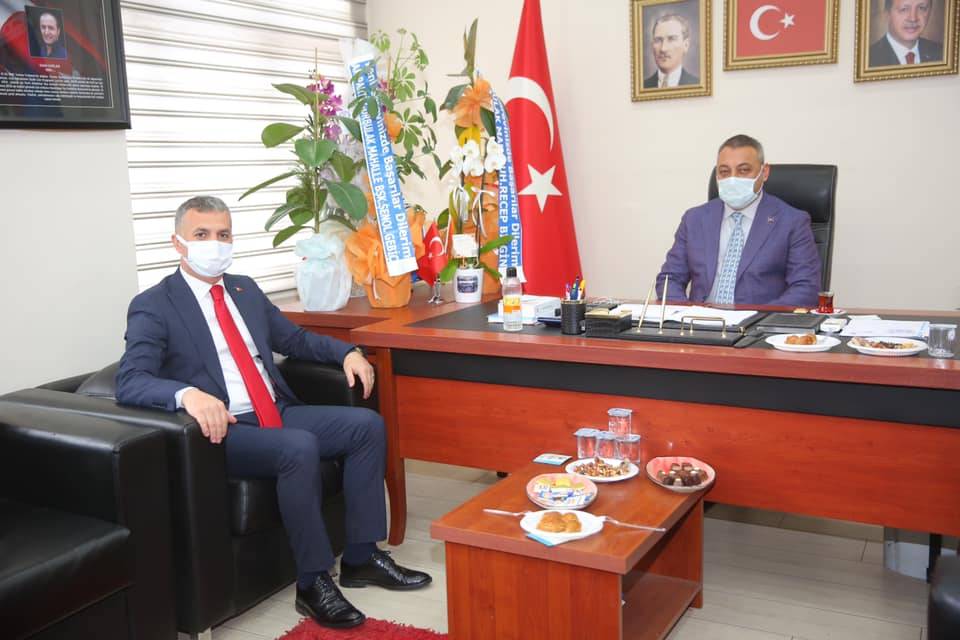 Başkanımızdan Selahattin Cebi'ye Hayırlı Olsun Ziyareti