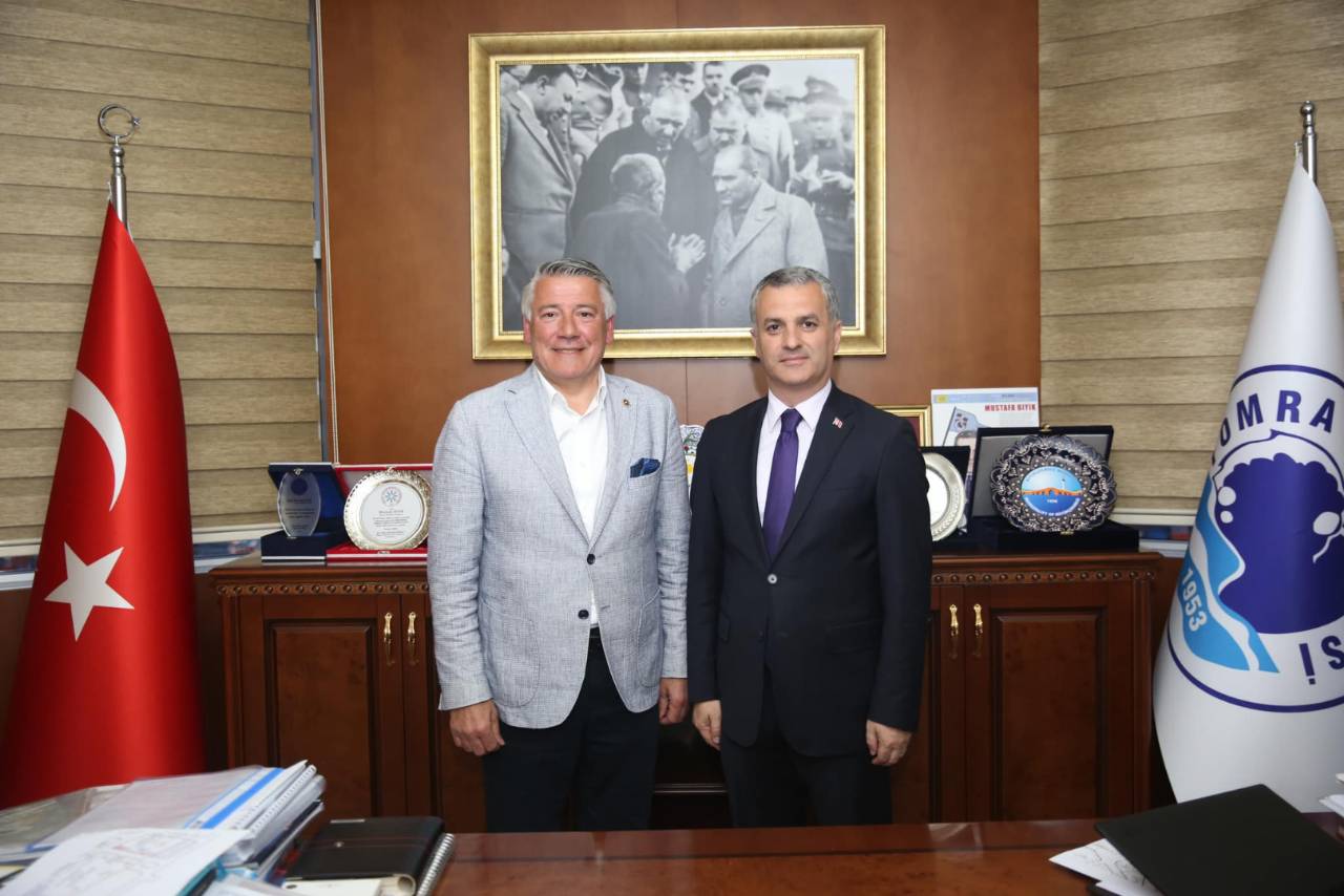 HÜSEYİN ÖRS'TEN BAŞKANIMIZI MAKAMINDA ZİYARET