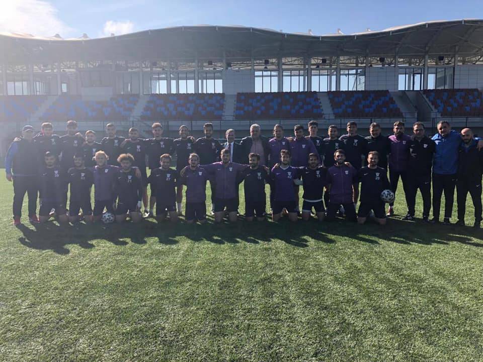 Başkanımız Yomraspor'umuzun Antremanını Ziyaret Etti