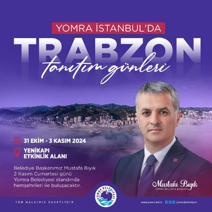 TRABZON TANITIM GÜNLERİNE TÜM VATANDAŞLARIMIZI BEKLİYORUZ TRABZON TANITIM GÜNLERİNE TÜM VATANDAŞLARIMIZI BEKLİYORUZ