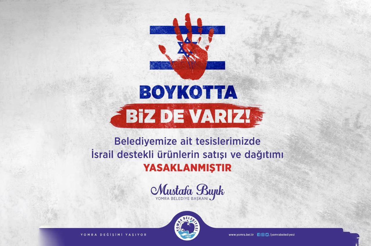 YOMRA FİLİSTİN'İN YANINDA!