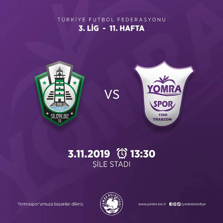 YOMRASPOR'UMUZA BAŞARILAR DİLERİZ