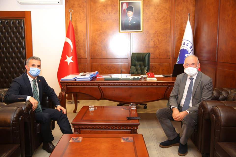 Trabzonspor Divan Kurulu Başkanı Ali Sürmen, Başkanımız Mustafa Bıyık'ı Ziyaret Etti