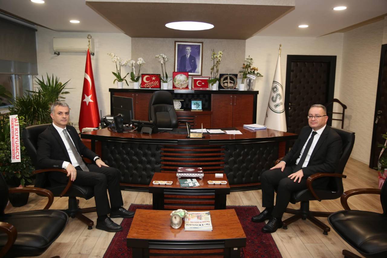 BAŞKANIMIZDAN HAYIRLI OLSUN ZİYARETİ