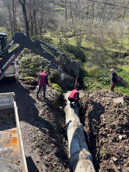 FEN İŞLERİ EKİPLERİMİZCE GERÇEKLEŞTİRİLEN ÇALIŞMALARIMIZ