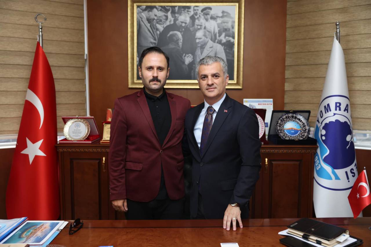 TRABZON BÜYÜKŞEHİR BELEDİYESİ DESTEK HİZMETLERİ DAİRE BAŞKANINDAN BAŞKANIMIZA ZİYARET