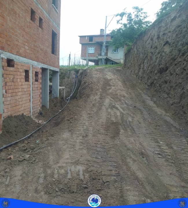 YOL GENİŞLEME ÇALIŞMASI