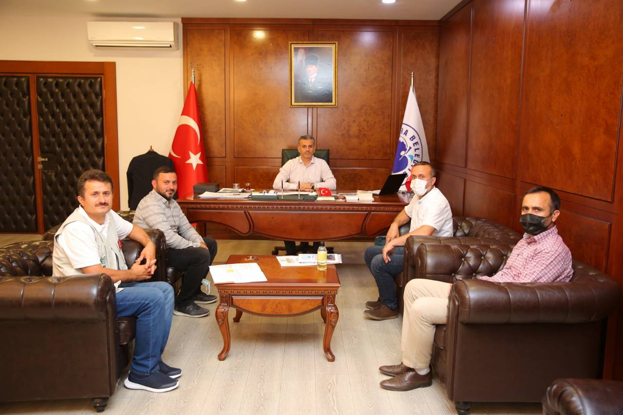 İHH Trabzon İl Başkanı ve Yönetim Kurulu Üyeleri Başkanımızı Ziyaret Etti