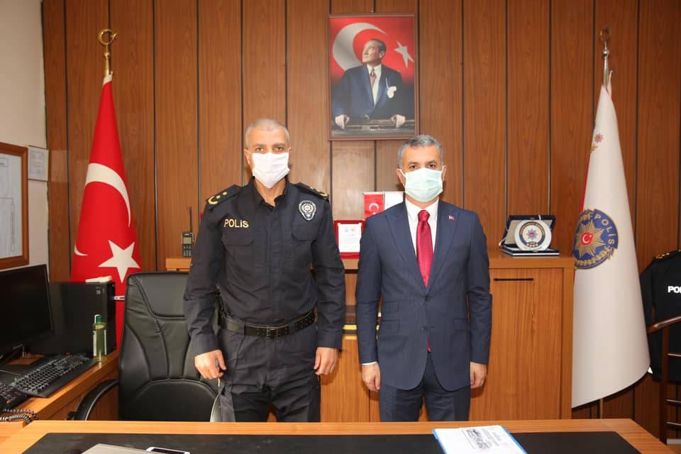 İlçe Emniyet Müdürümüze Hayırlı Olsun Ziyareti