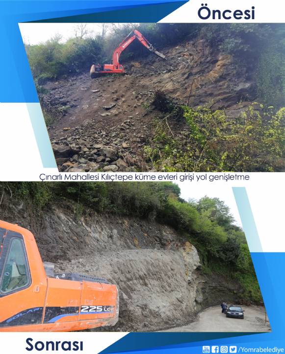 YOL TEMİZLEME ÇALIŞMASI