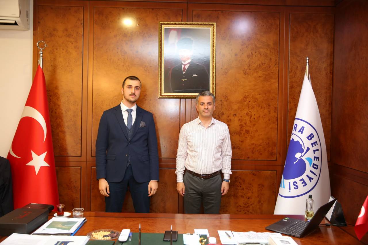 TDV Trabzon İl Gençlik Başkanı Umut Ergül Başkanımızı Ziyaret Etti