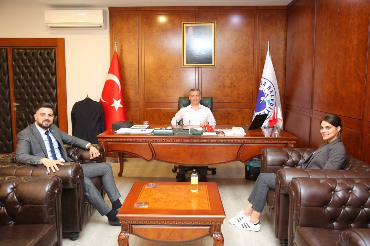 DP Yomra İlçe Başkanı Serdar Bulut Başkanımızı Ziyaret Etti