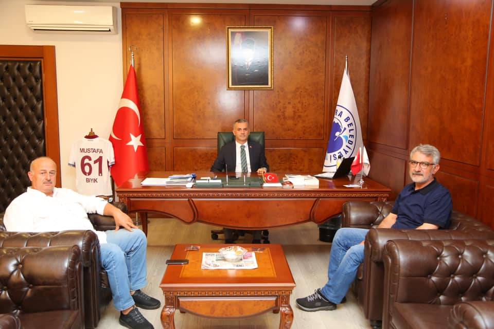 İBB Ağaç ve Peyzaj A.Ş Genel Müdürü Ali Sukas Başkanımızı Ziyaret Etti