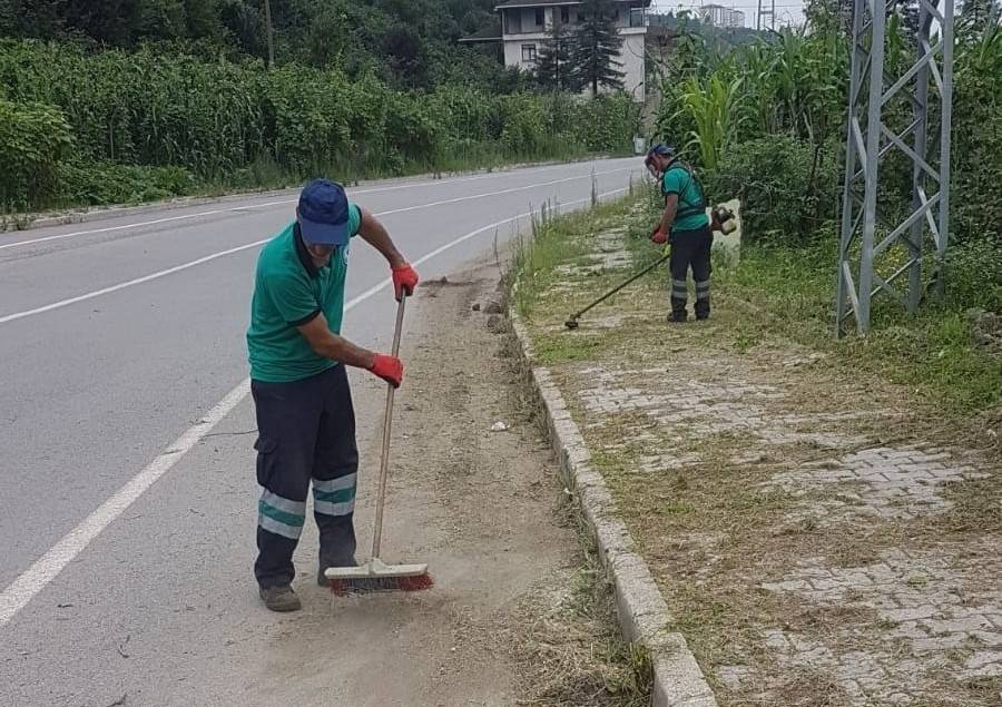 YOL KENARLARI VE TRETUAR TEMİZLİĞİ