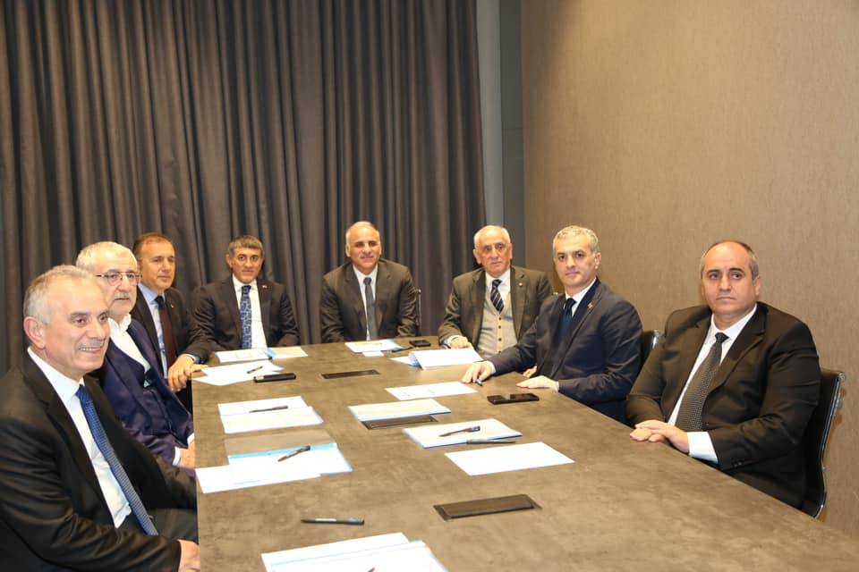 BAŞKANIMIZ DTM'NİN YÖNETİM KURULU TOPLANTISINA KATILDI