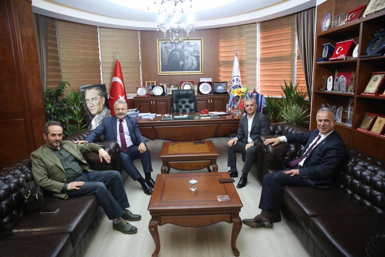 BAŞKANIMIZA HAYIRLI OLSUN ZİYARETİ