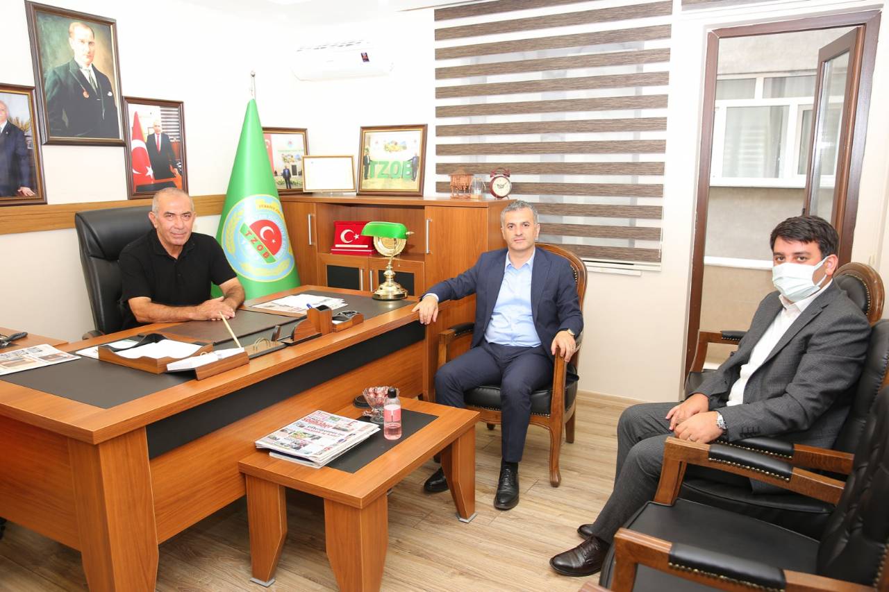 Başkanımız Yomra Ziraat Odası'nı Ziyaret Etti