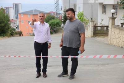 BAŞKANIMIZ KAŞÜSTÜ MAHALLEMİZDEKİ ÇALIŞMALARI YERİNDE İNCELEDİ