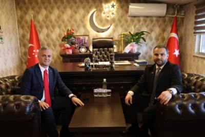 BAŞKANIMIZ SAADET PARTİSİ TRABZON İL BAŞKANINA HAYIRLI OLSUN ZİYARETİNDE BULUNDU