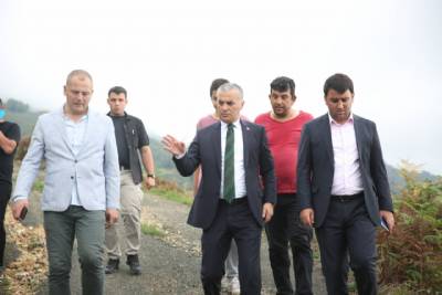 Yenice Mahallesi betonlama çalışmaları