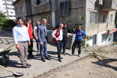 BAŞKANIMIZ DEVAM EDEN ÇALIŞMALARI YERİNDE İNCELEDİ