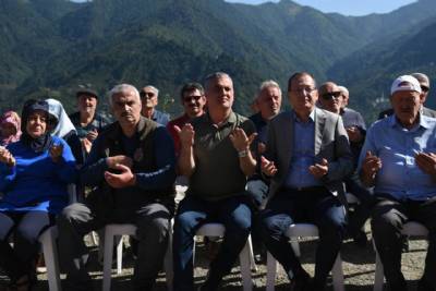 BAŞKANIMIZ YOMRALI ŞEHİDİMİZİ ANMA PROGRAMINA KATILDI