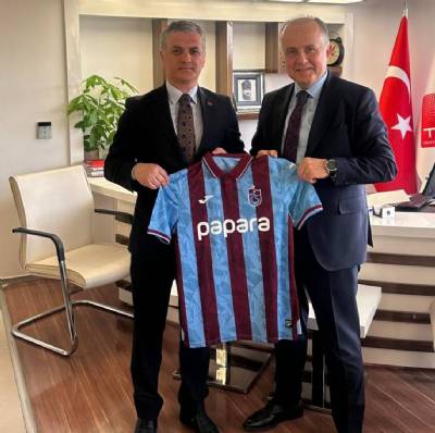 BAŞKANIMIZ TÜRKİYE BELEDİYELER BİRLİĞİ GENEL SEKRETERİNİ MAKAMINDA ZİYARET ETTİ