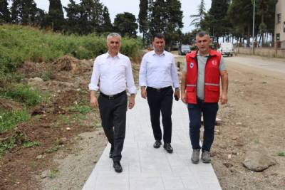 BAŞKANIMIZ SOKAK YENİLEME ÇALIŞMALARINI YERİNDE İNCELEDİ