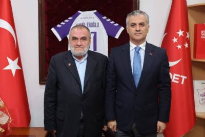 BAŞKANIMIZ SAADET PARTİSİ YOMRA İLÇE YÖNETİMİNİ ZİYARET ETTİ