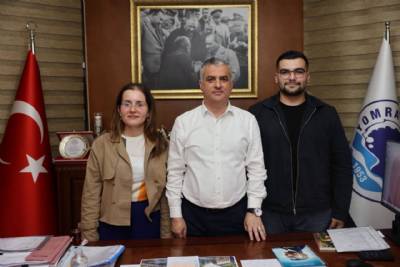 KARADENİZ FIRTINA YÜZME KULÜBÜ YÖNETİMİNDEN BAŞKANIMIZA MAKAMINDA ZİYARET