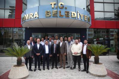 TÜGİK ve YOGİAD derneklerinin belediyemizi ziyareti