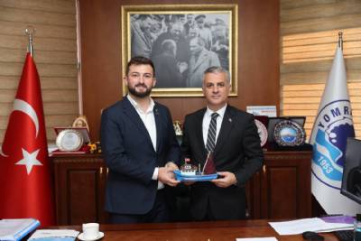 TRABZON GENÇ MÜSİAD YÖNETİMİNDEN BAŞKANIMIZA MAKAMINDA ZİYARET